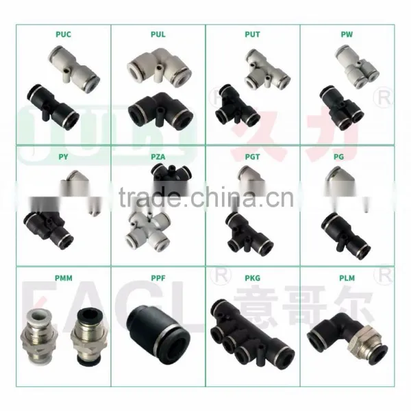 Wholesale JULY Manufactory Made High Quality Elbow Type Quick Connect Pipe Fitting With Screw Cap photo-4