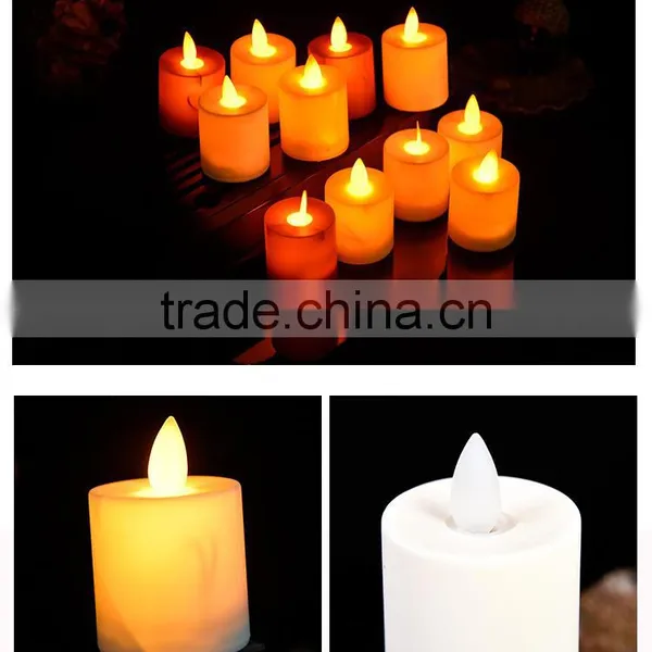 Led Flameless Candles Mini Moving Wick Flickering Tealight Candle Led Moving Wick Plastic Candle Light photo-6