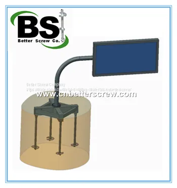 Foundation Repair Helical Pile Screw Pile Helical Pier photo-3