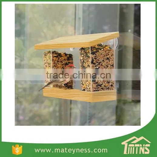 NEW Acrylic Window Bird Feeder photo-3