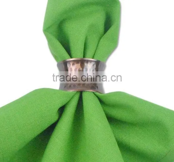 Decorative Metal Napkin Rings, Wedding Napkin Ring, Handmade Napkin Rings photo-2