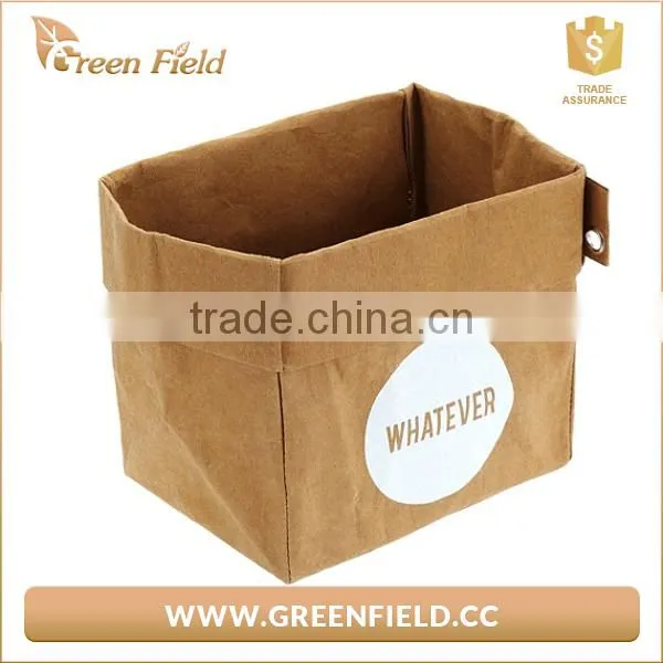 Green Field Plain Kraft Paper Storage Bags photo-3