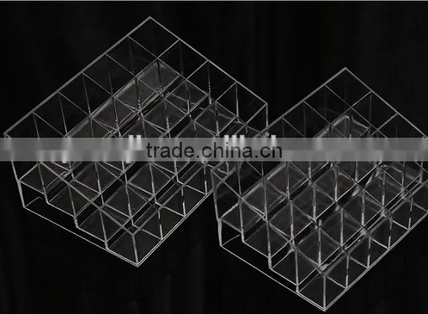 24 Lattices Plastic Lipstick Cosmetic Storage Rack photo-5