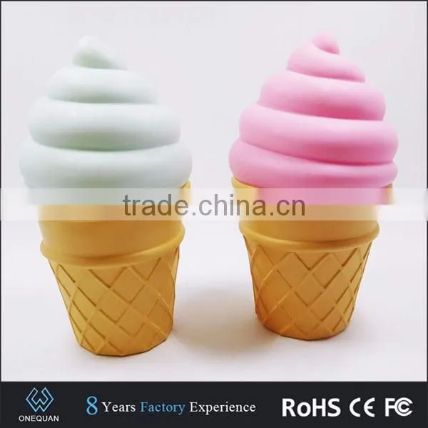 Creative Lovely Ice Cream Shape Night Light LED Lamp for Kids photo-5