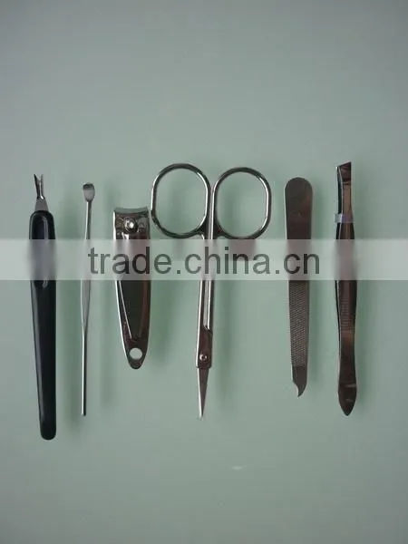 Cute Cheapest 6pcs Manicure Set In PVC Case for Promotional Use photo-2