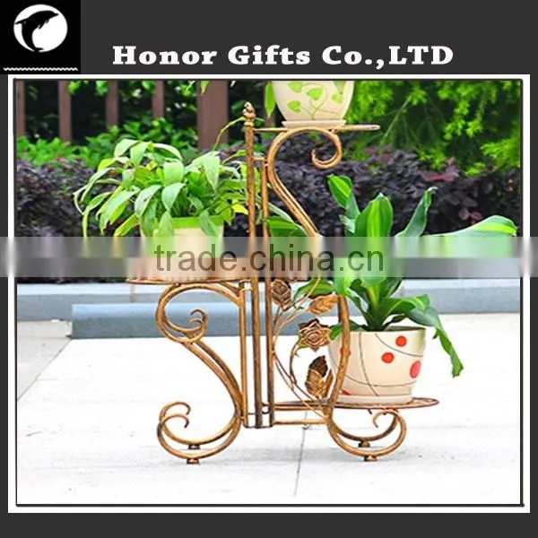 Elegant Arch Design Garden Planter Shelf photo-5