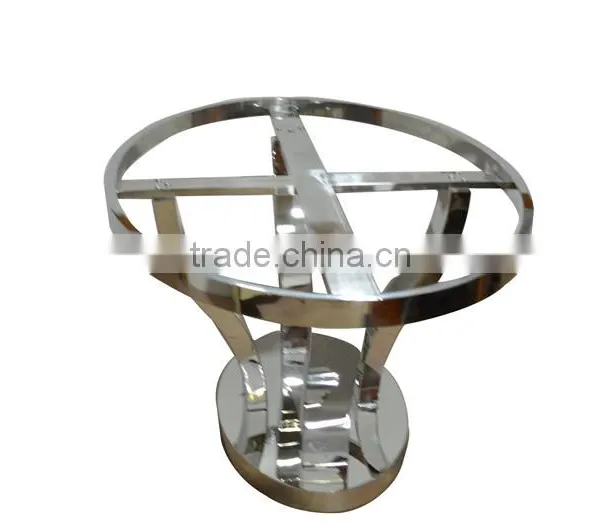 Round Dining Table With Metal Base photo-2