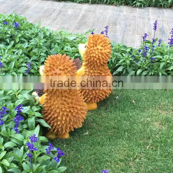 Polyresin Squirrel Figure in Garden photo-5