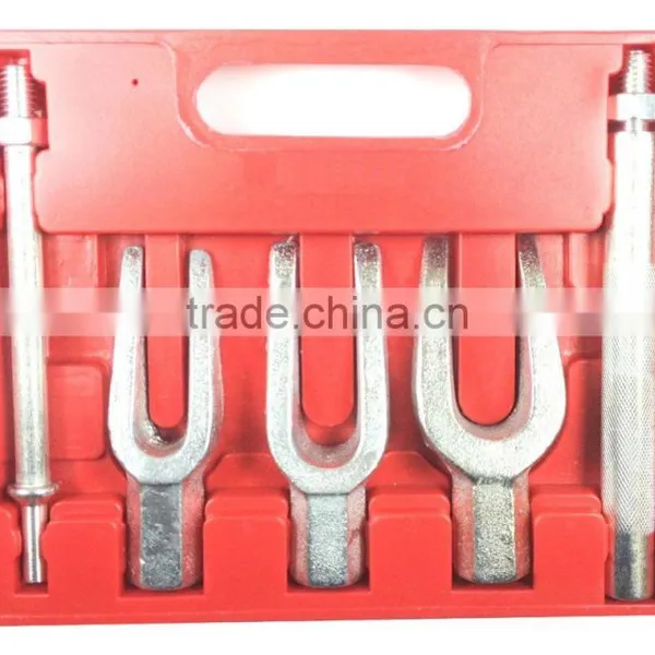 5 Pc Tie Rod Ball Joint Pitman Arm Tool Kit Joint Splitter Remover Separator Pickle Fork A0632 photo-2