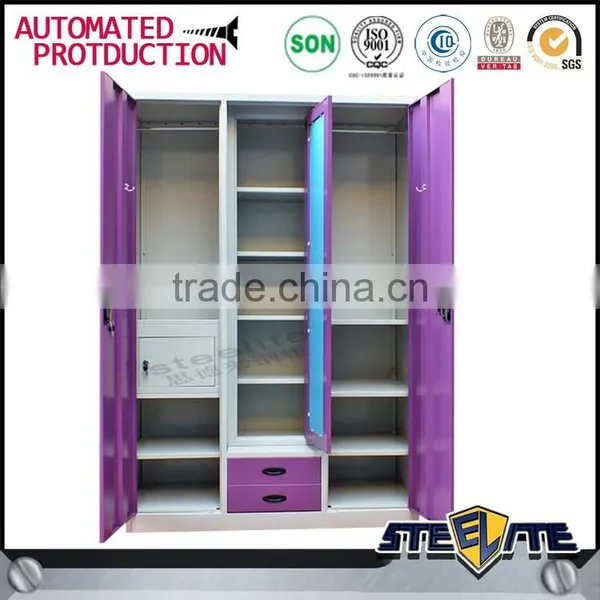 Popular High Quality Furnitures Modern Godrej Steel Almirah Design photo-4