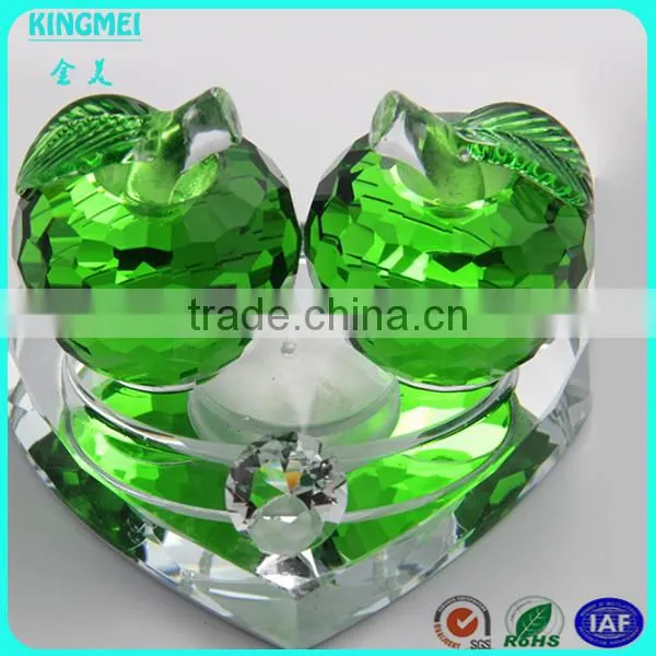 Coffee Old Car Crystal Glass Train Head Model For Office Table Decorations photo-6