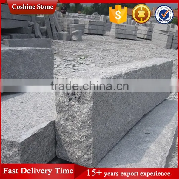 Exterior Stone Landscaping Grey Granite Road Kerbstone photo-3