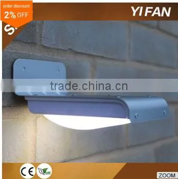 2016 Hot Selling Good Quality Waterproof Outdoor LED Solar Powered Garden Wall Lights / LED Solar Powered Wall Lamps / Solar Pow photo-5