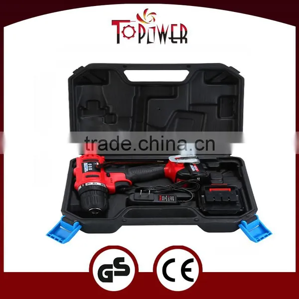 21V 10MM Li-ion Double Speed Screwdriver Cordless Chargeable Drill photo-4