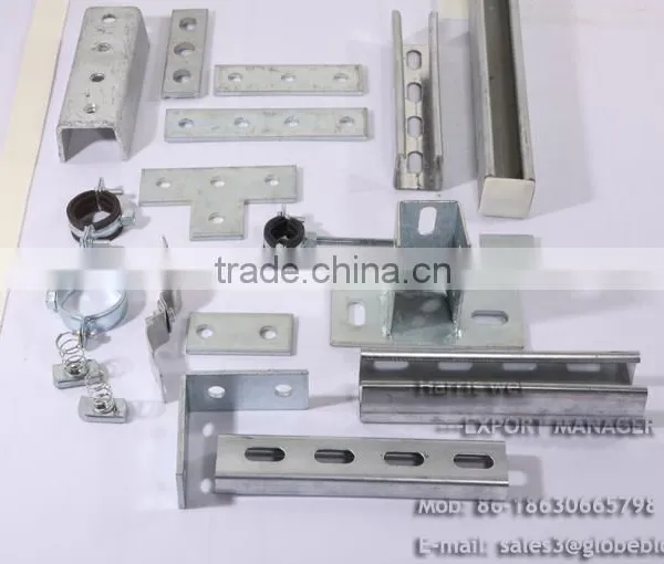 Double Galvanized Steel c Unistrut Strut Channel photo-4