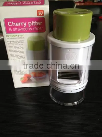 2016 Food Grade Kitchen Accessories Plastic Cherry Pit Remove Machine Cherry and Olive Pitter photo-4