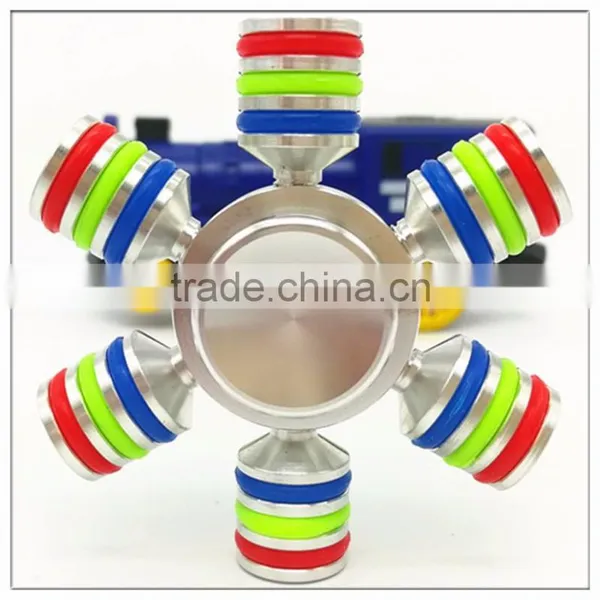 2017 Trending Products Superhuman Metal Spinner Stress Free Hand Toy Cheap Price photo-2