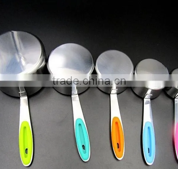 Hight Quality 5pcs Measuring Cups With Silicone Handle photo-5