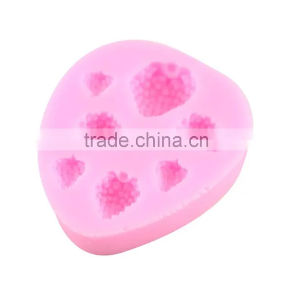 Silicone Fondant Chocolate Molded Flower Arts Tool DIY a Variety of Strawberry Shaped Cake Decorating Tools 1688 Agent photo-3
