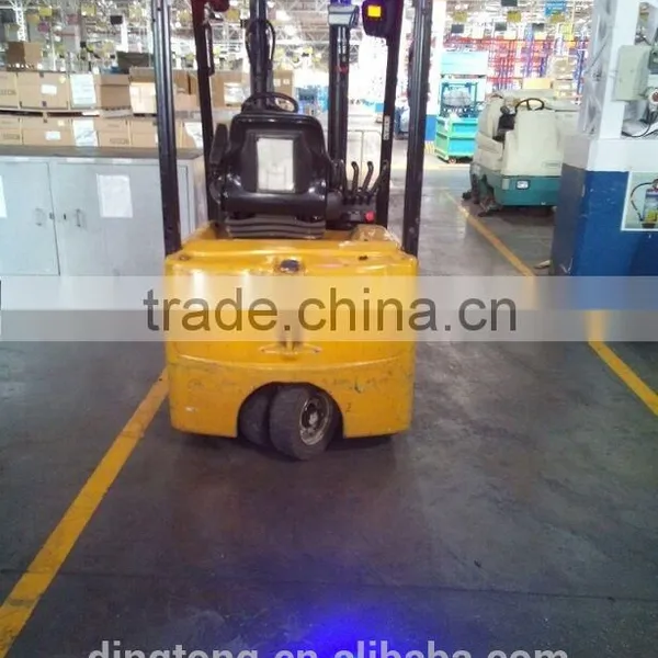 110V 6W Forklift Blue LED Spot Light Warehouse Safety Warning Lamp,forklift Led Warning Light photo-1