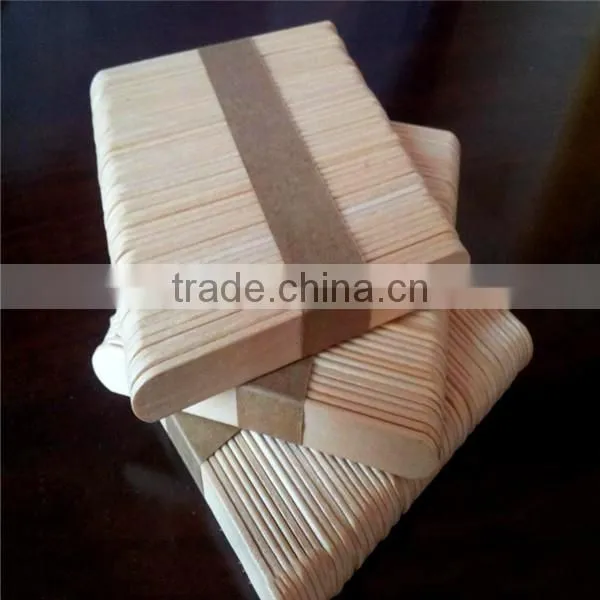 Birch Wooden Round/straight Edge Popsicle Ice Cream Stick photo-5