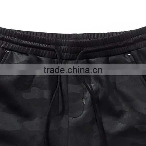 High Quality Summer Camo Shorts Men Shorts Wholesale Sweat Shorts Black/blue Color photo-3