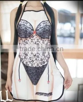 Modelling Simulation 3 d Visual Sexy Bikini Printing Apron photo-5
