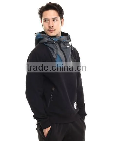 Custom Men Zipper Chimney Collar Sweatshirt photo-3