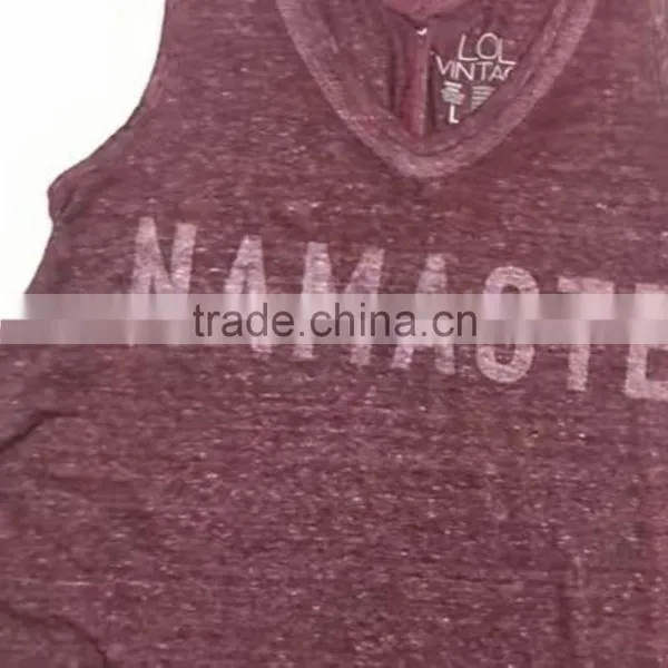 Clearance Sale Women Cotton Fitness Workout Tank Top photo-2