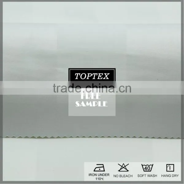 Plain White 100% Cotton Hotel Bedding Fabric photo-2