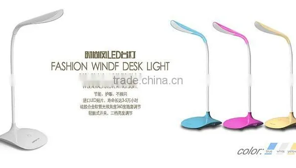 HOT LED Touch On/off Switch Desk Lamp Children Eye Protection Student Study Reading Dimmer Foldable Rechargeable Led Table Lamps photo-2