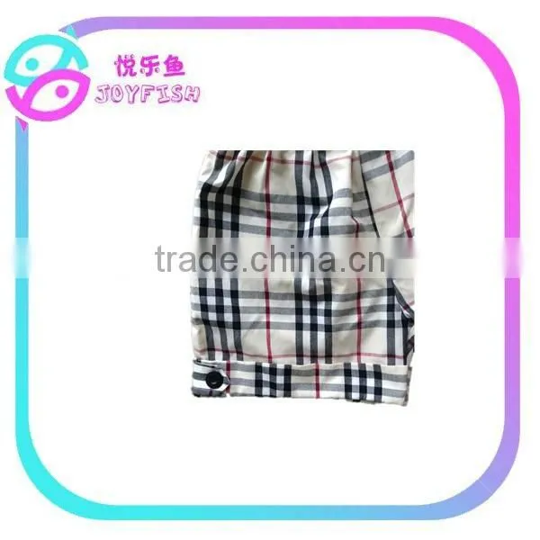 Boy's Cotton Check Shorts photo-4