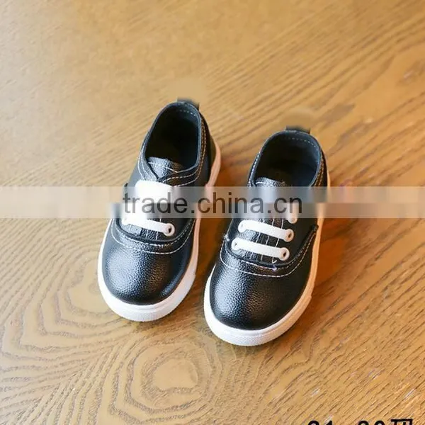 Zm35393a Nice Footwear Baby Girl Leather Sport Shoes 2017 photo-5