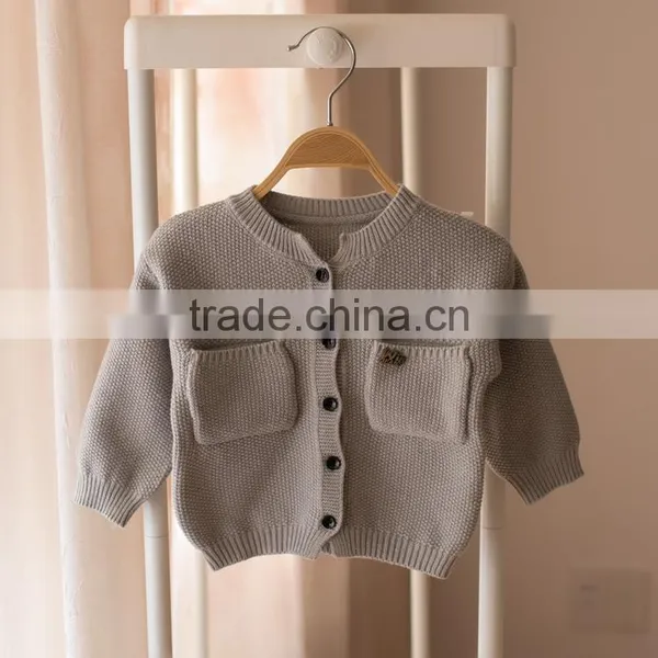 S32902W 2017 Baby Girl Knitted Sweater Spring Baby Wear Sweaters Cardigans photo-4