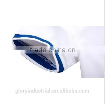Summer Fashion Men's Two Color Polo Shirt Design With Combination photo-5