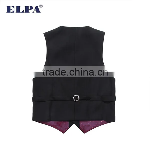 ELPA Fancy Children Kids Clothes Suit 3 Piece Black Party Suits for Boys photo-5