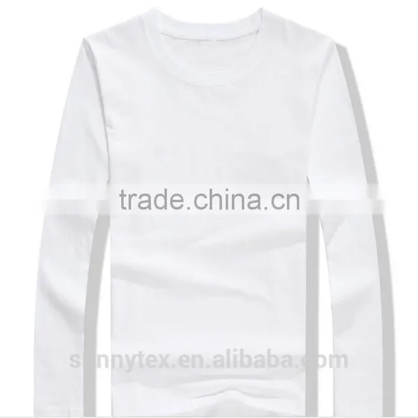 2017 Industrial Fashionable Blank Man Long Sleeve T-shirt photo-5