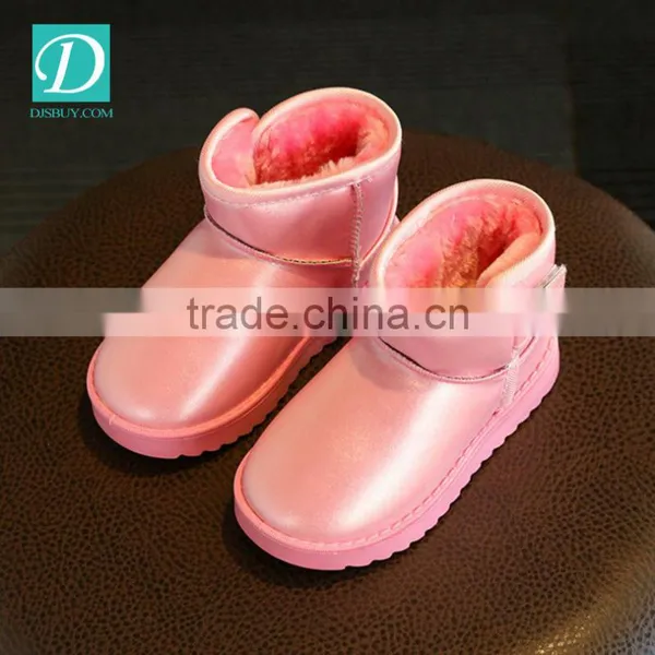 New Design Kids Shoes,Girls Snow Boots,Fashion Ankle Boots photo-4