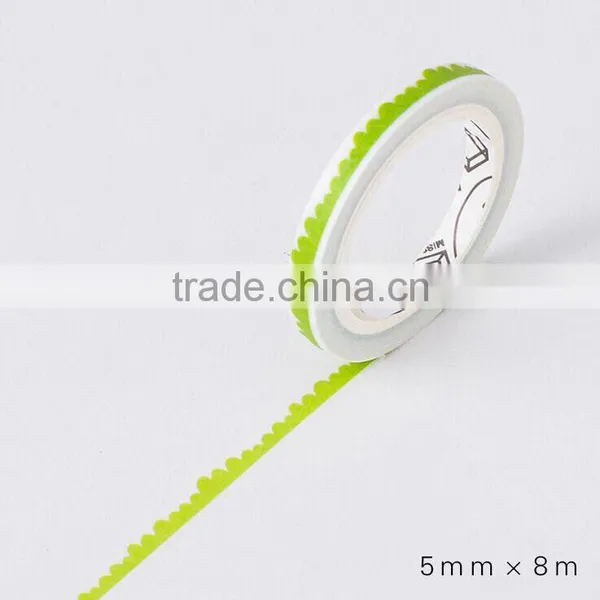 5mm*8m Japan Washi Tape Customizable Thin Type Adhesive Paper Tape Planner Accessories photo-2