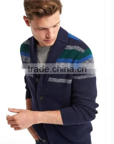 Men Casual Soft Button up Knit Cardigan With Wholesale Price photo-2