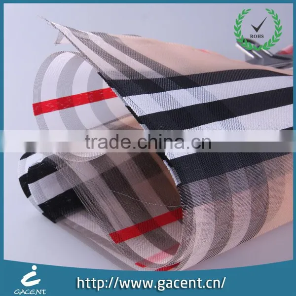 Plaid Nylon Mesh Fabric for Skin Care Set Mesh Bag photo-2
