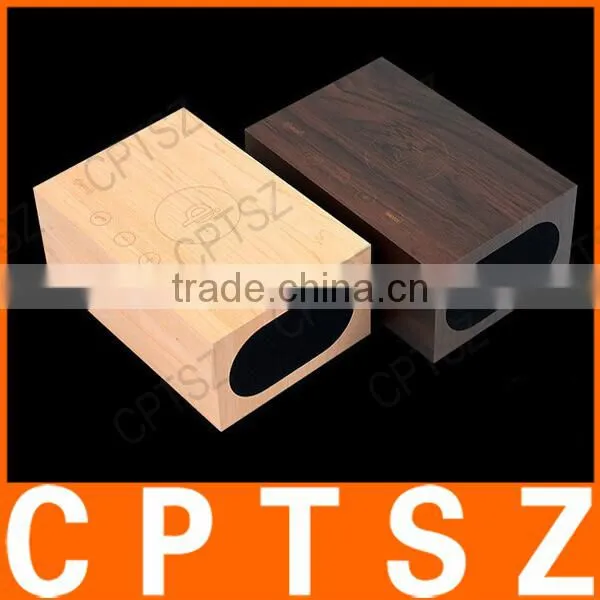 Portable Speaker Bluetooth USB4.0 Dual USB NFC Wooden Bluetooth Speaker Wriess Charging Bluetooth Speaker photo-2