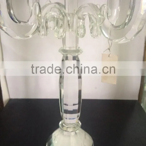 HOT SALE!!! Crystal Glass Candle Holder Crystal Glass Candelabra Wholesale Candle Holders photo-3