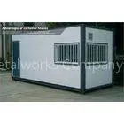 Modern Small Shipping Prefab Container House With Glass Window and Aluminum Door 20ft