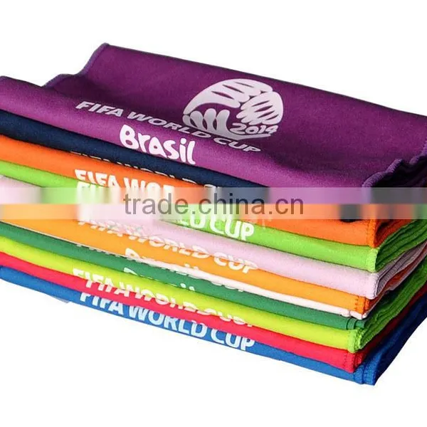 Ultra Soft Microfiber Towel With Logo