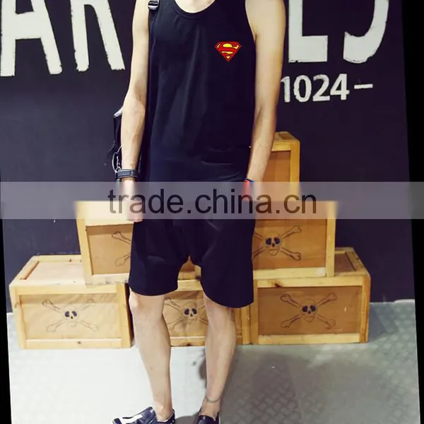 Latest Mens Elastic Gym Vest Design Pinted Tank Top For Men photo-3