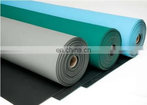 Customized Size 2mm Thickness Electrostatic Discharge Rubber Top Table Mat photo-5