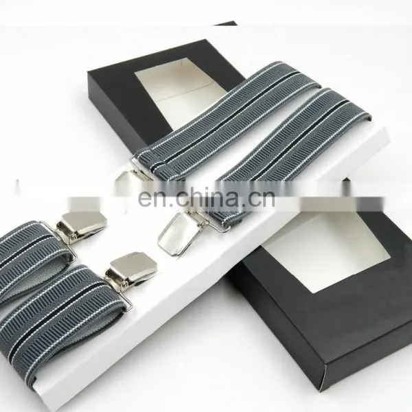 Yiwu Wholesale Fashion X Shape Jacquard Braces Suspenders for Men Custom Suspenders Men's Suspenders photo-4