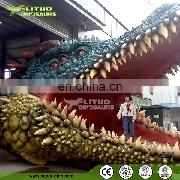 Customer Made Giant Size Moving Animals Crocodile photo-2