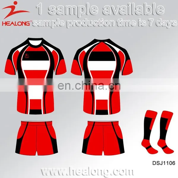 Healong Dye Sublimated Digital Printing High Top Rugby Boots photo-6